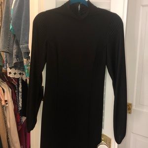 NWT!! DESIGNER BLACK BODYCON MINI DRESS